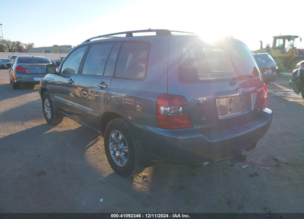 2006 TOYOTA HIGHLANDER V6 VIN: JTEGP21A860110523