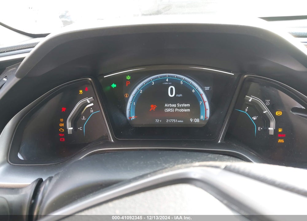 2017 HONDA CIVIC EX VIN: SHHFK7H5XHU410975