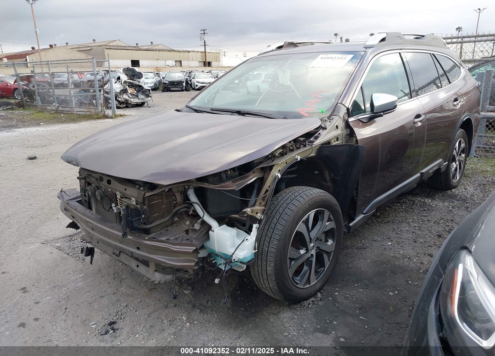 2022 SUBARU OUTBACK TOURING VIN: 4S4BTAPC4N3129981