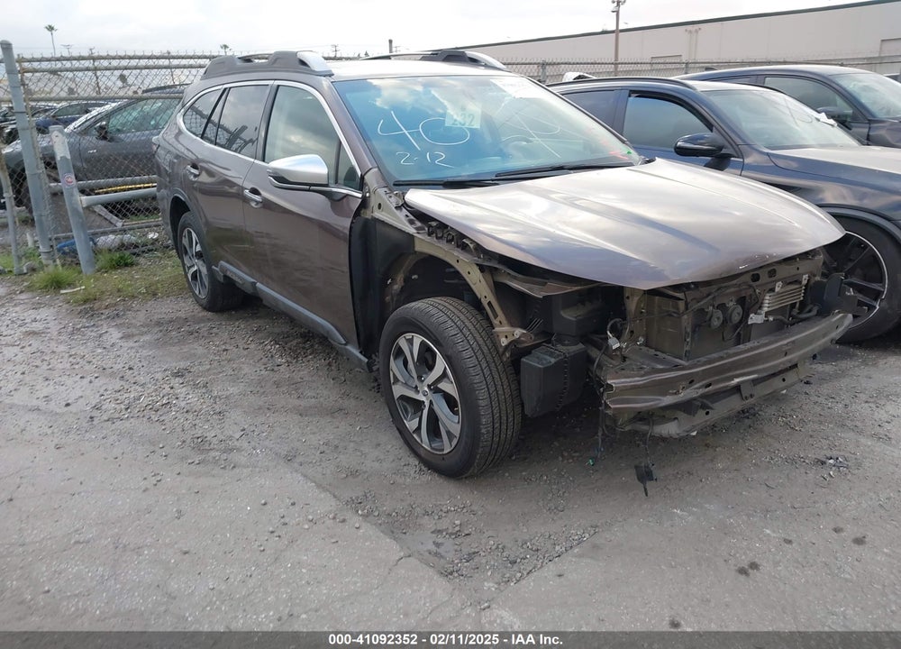 2022 SUBARU OUTBACK TOURING VIN: 4S4BTAPC4N3129981