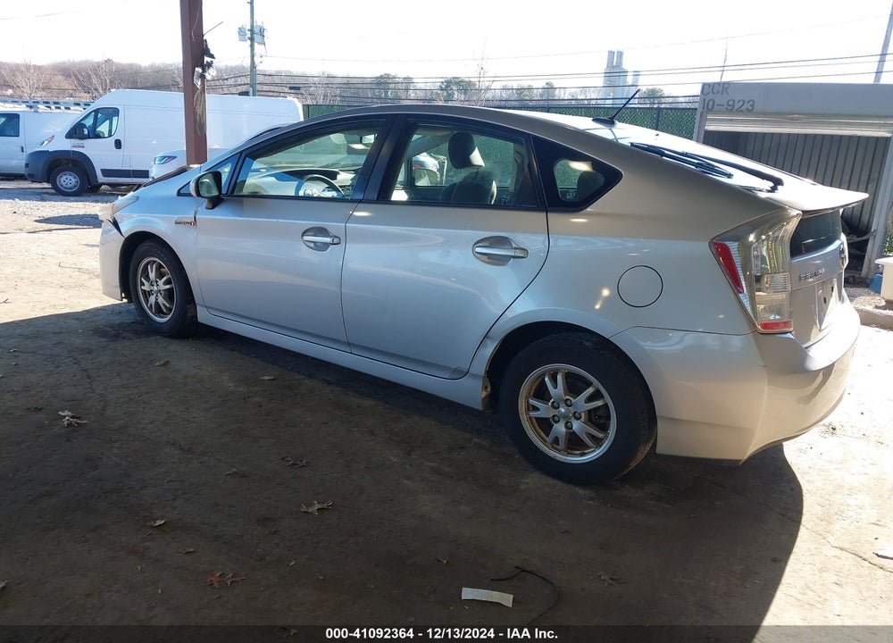 2011 TOYOTA PRIUS TWO VIN: JTDKN3DU7B1368651