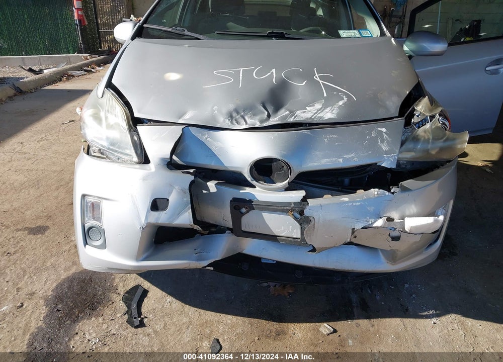 2011 TOYOTA PRIUS TWO VIN: JTDKN3DU7B1368651