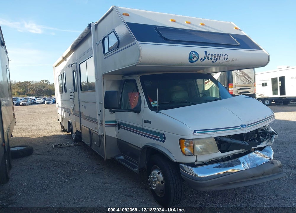 1996 JAYCO FORD ECONOLINE  MOTOR HOME E350 CUTAWAY VAN VIN: 1FDKE30G1THA98515