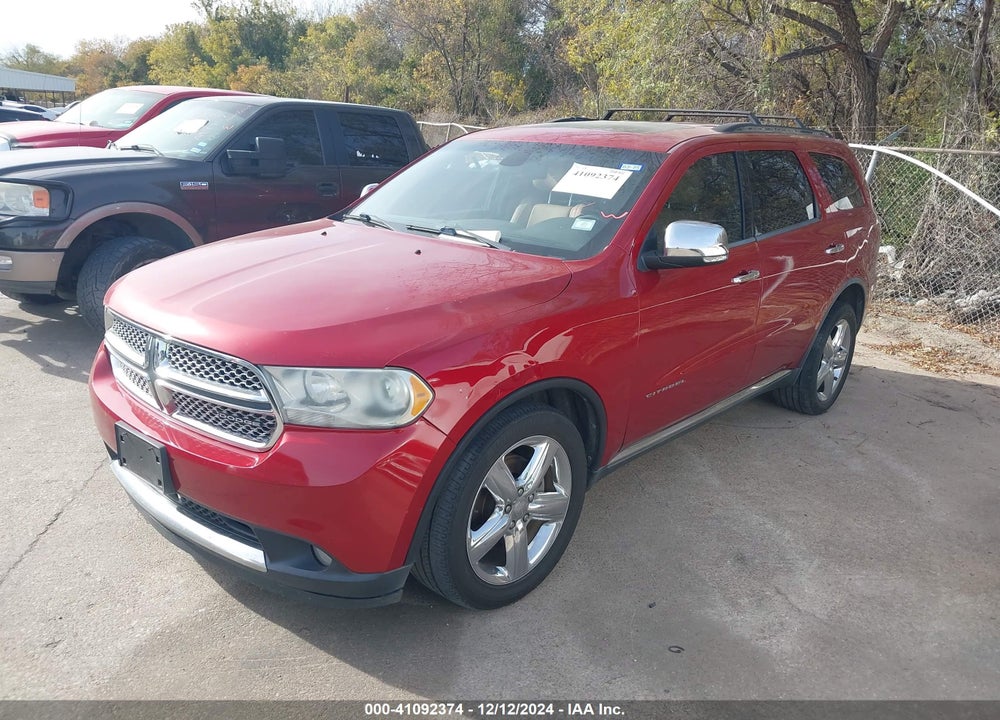 2011 DODGE DURANGO CITADEL VIN: 1D4SD5GT0BC681825