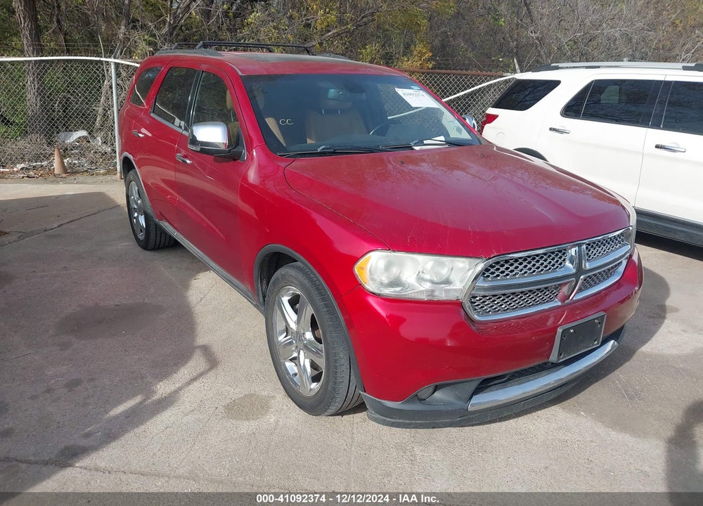 2011 DODGE DURANGO CITADEL VIN: 1D4SD5GT0BC681825