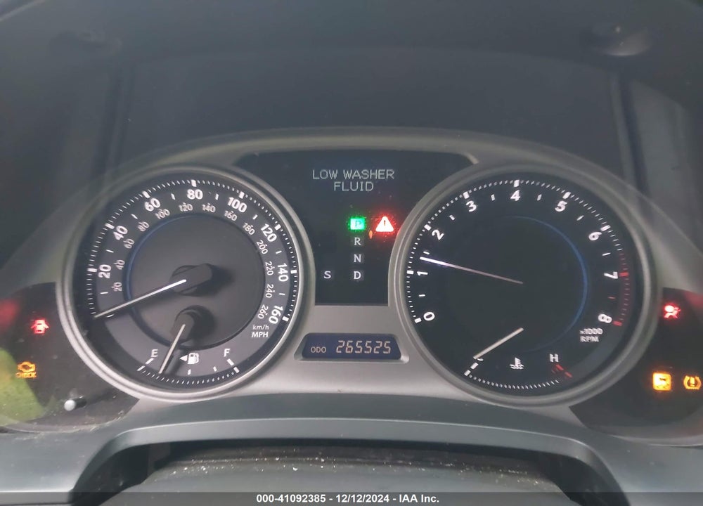 2007 LEXUS IS 350 VIN: JTHBE262672010026