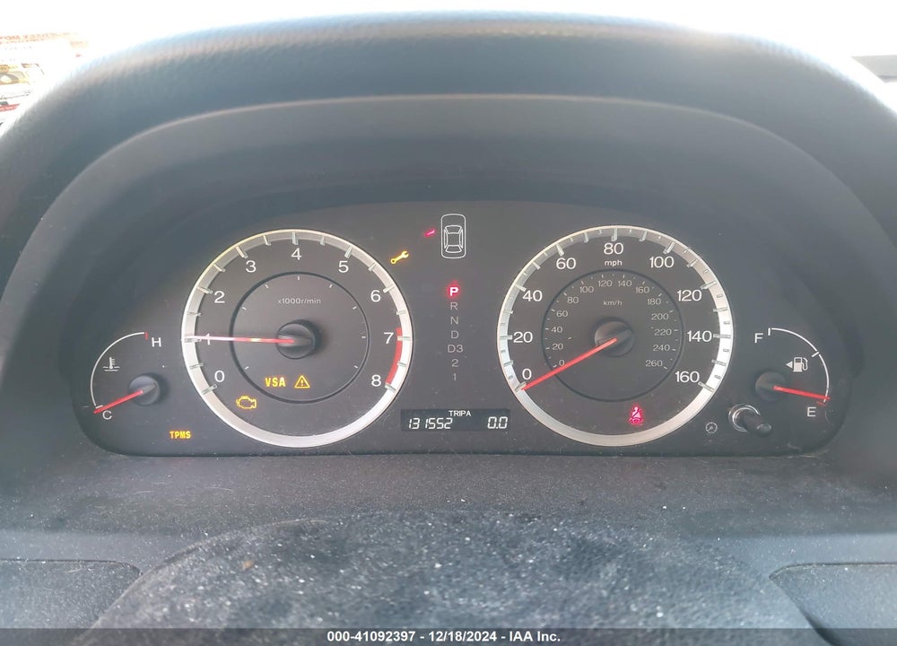 2009 HONDA ACCORD 2.4 LX-P VIN: 1HGCP26409A109906