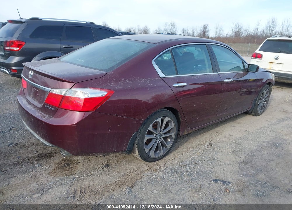 2013 HONDA ACCORD SPORT VIN: 1HGCR2F53DA238654