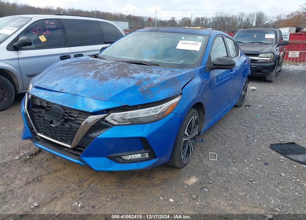 2022 NISSAN SENTRA VIN: 3N1AB8DV8NY205813