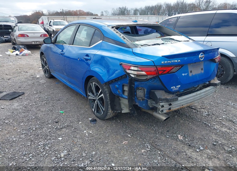 2022 NISSAN SENTRA VIN: 3N1AB8DV8NY205813