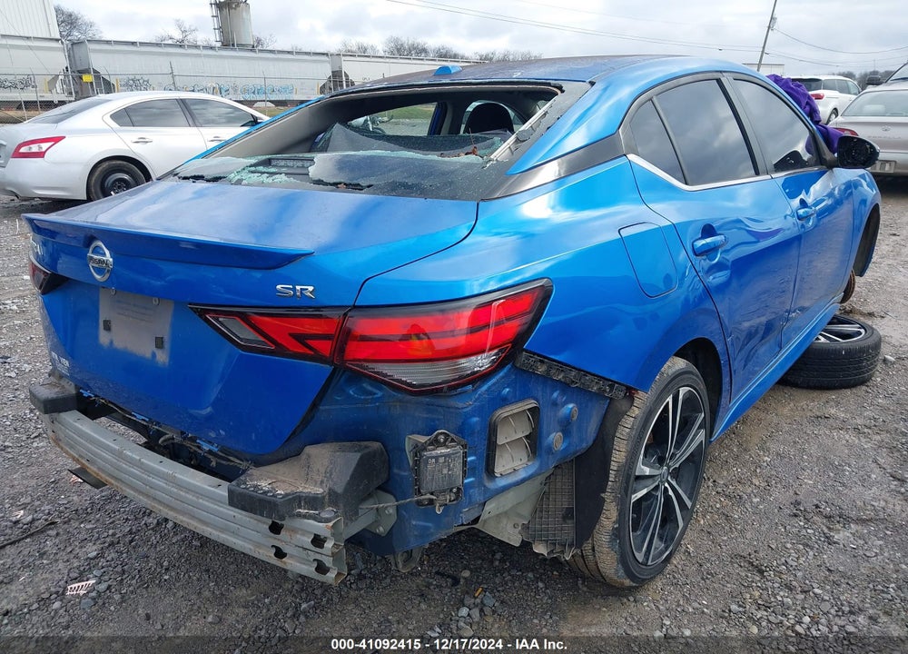 2022 NISSAN SENTRA VIN: 3N1AB8DV8NY205813