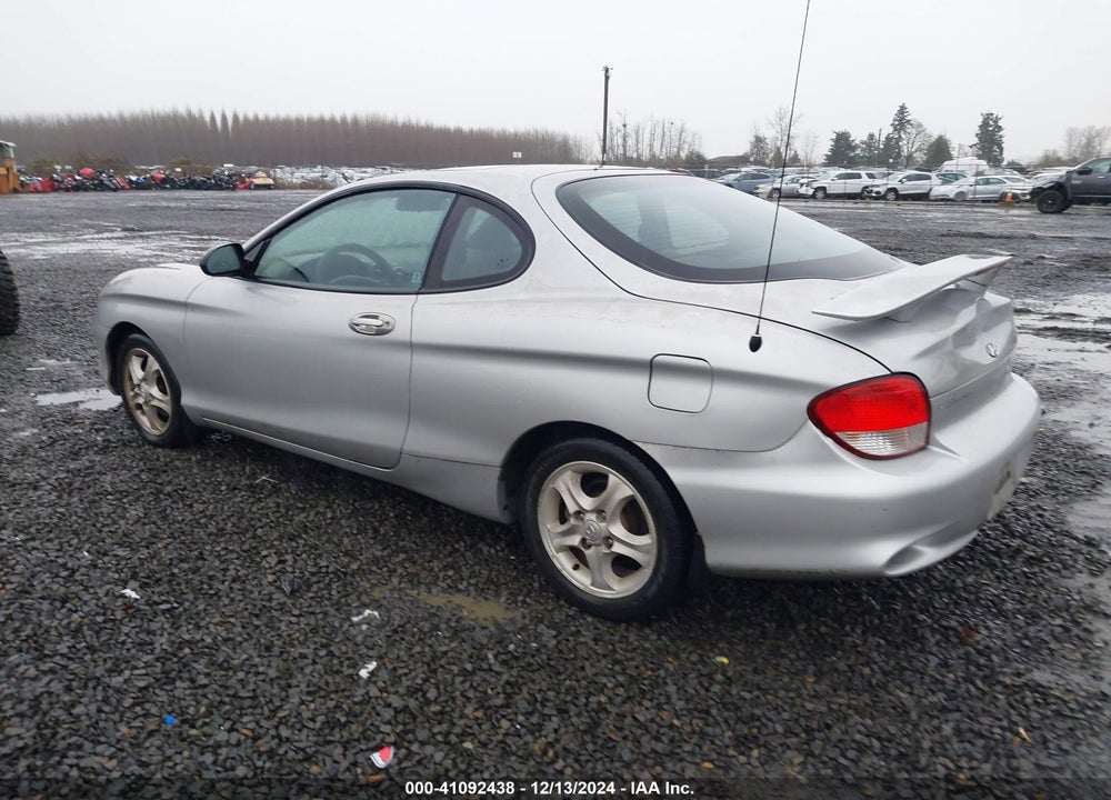 2001 HYUNDAI TIBURON VIN: KMHJG25F81U267658