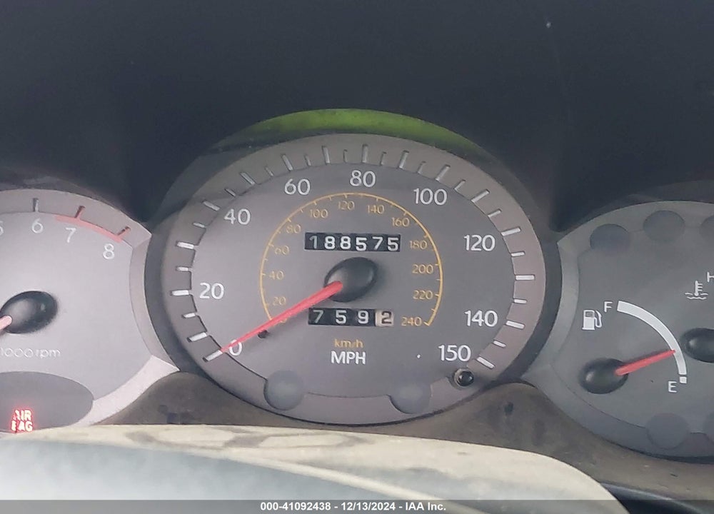 2001 HYUNDAI TIBURON VIN: KMHJG25F81U267658