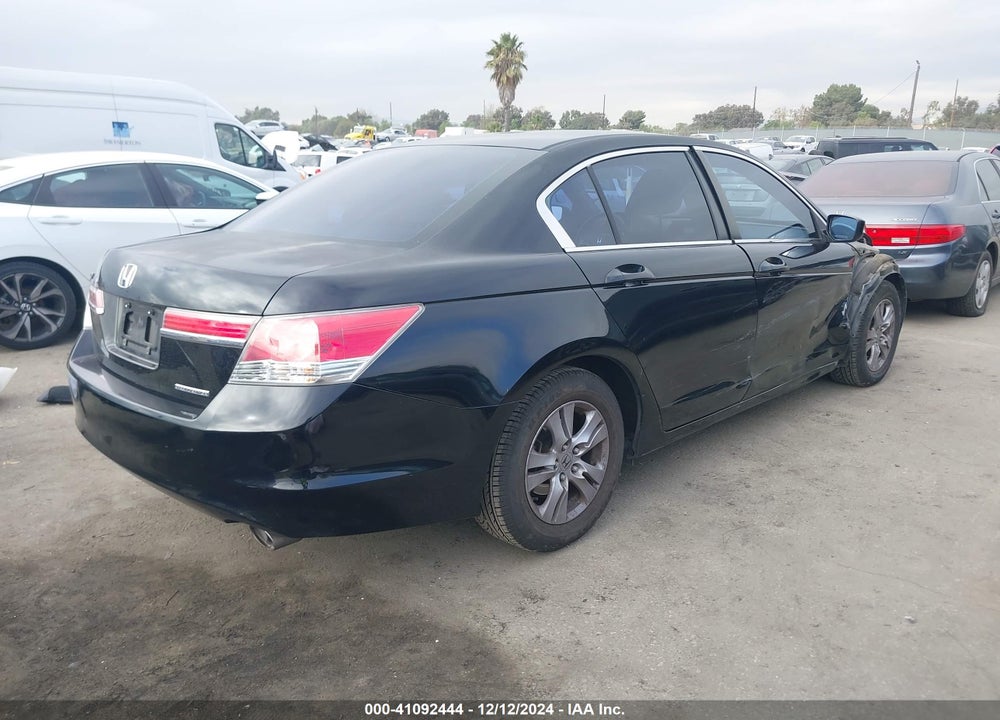 2012 HONDA ACCORD 2.4 SE VIN: 1HGCP2F60CA049053