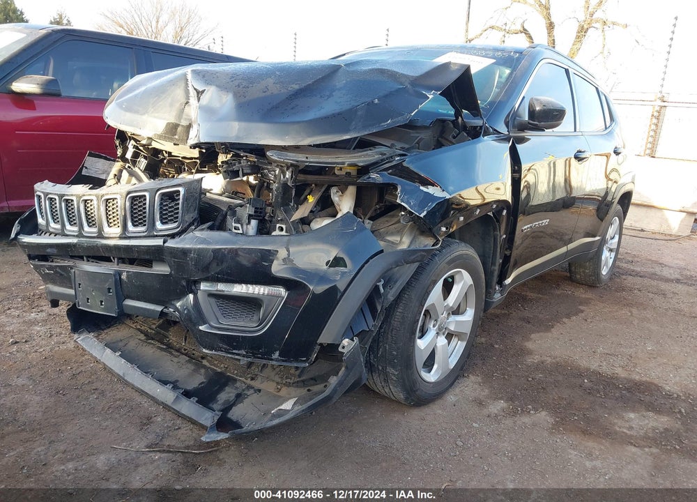 2021 JEEP COMPASS LATITUDE 4X4 VIN: 3C4NJDBB5MT550912
