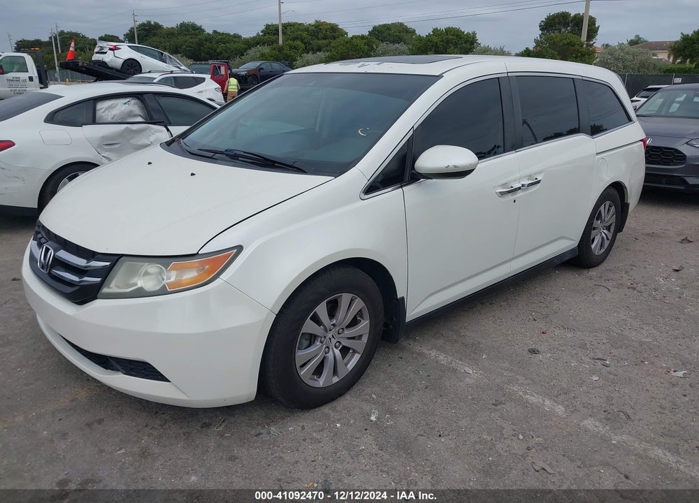 2014 HONDA ODYSSEY EX-L VIN: 5FNRL5H69EB031342