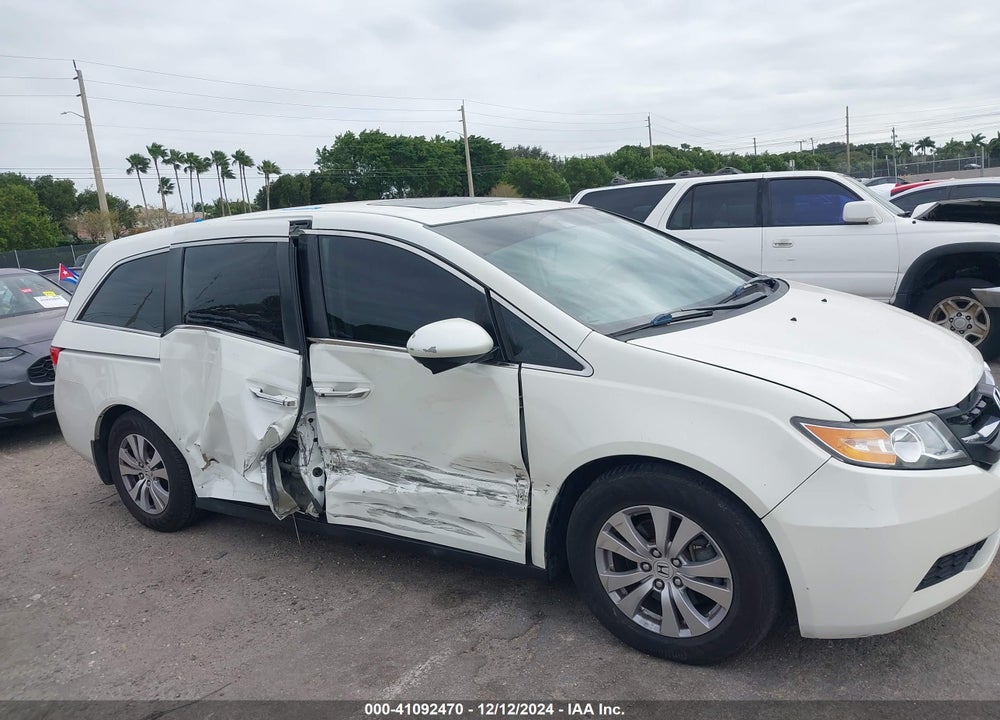 2014 HONDA ODYSSEY EX-L VIN: 5FNRL5H69EB031342