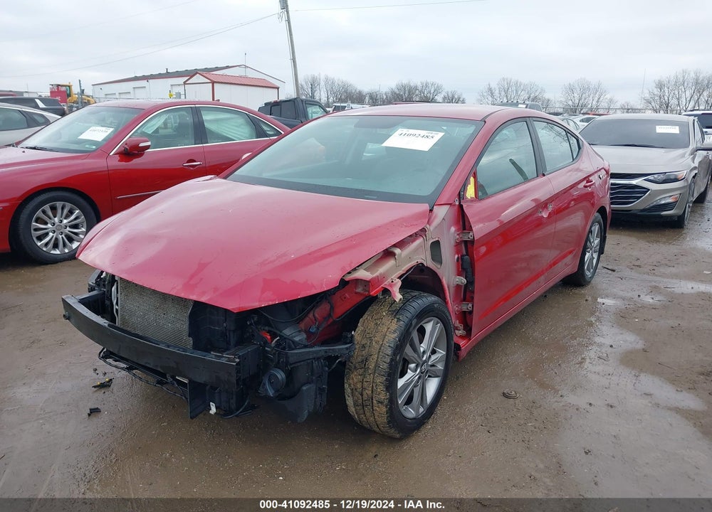 2017 HYUNDAI ELANTRA SE VIN: KMHD84LF3HU404539