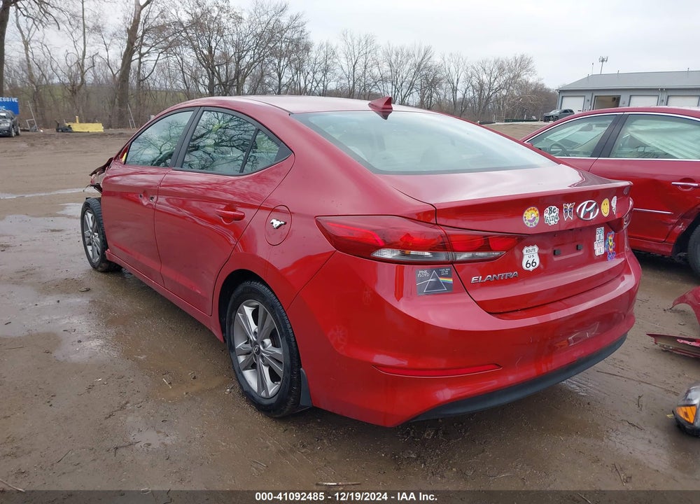 2017 HYUNDAI ELANTRA SE VIN: KMHD84LF3HU404539