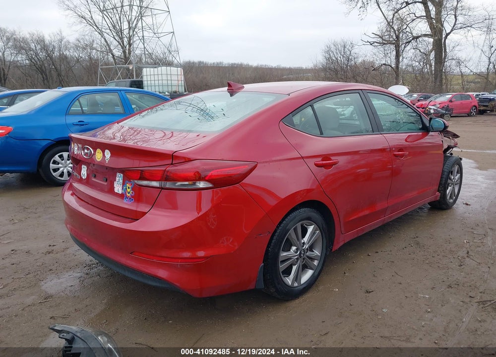 2017 HYUNDAI ELANTRA SE VIN: KMHD84LF3HU404539