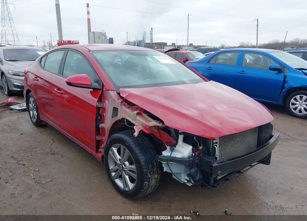 2017 HYUNDAI ELANTRA SE VIN: KMHD84LF3HU404539