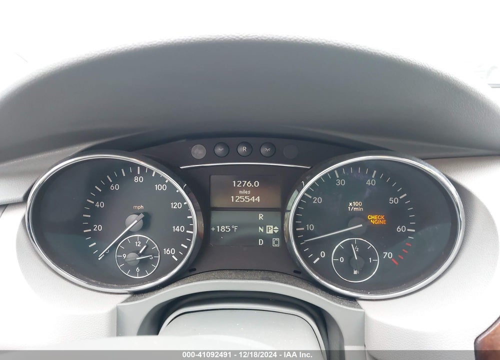 2006 MERCEDES-BENZ R 500 VIN: 4JGCB75E46A013191