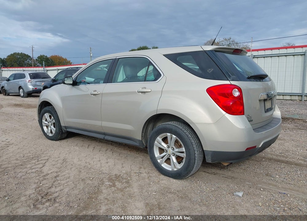 2012 CHEVROLET EQUINOX LS VIN: 2GNALBEK8C1173220