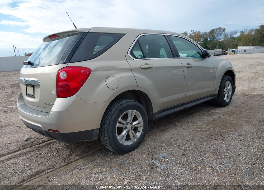 2012 CHEVROLET EQUINOX LS VIN: 2GNALBEK8C1173220