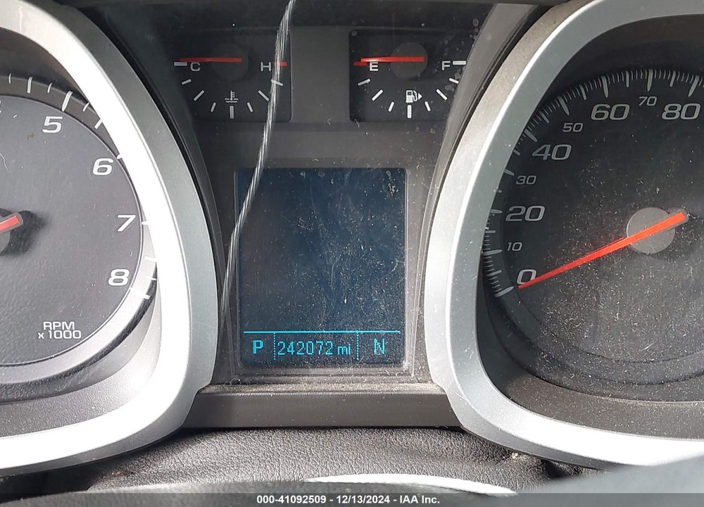 2012 CHEVROLET EQUINOX LS VIN: 2GNALBEK8C1173220