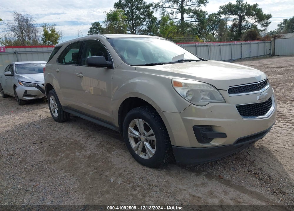 2012 CHEVROLET EQUINOX LS VIN: 2GNALBEK8C1173220