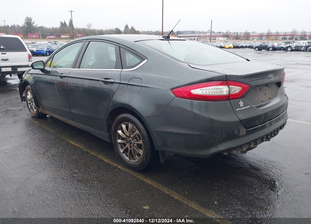 2015 FORD FUSION S VIN: 1FA6P0G74F5102394