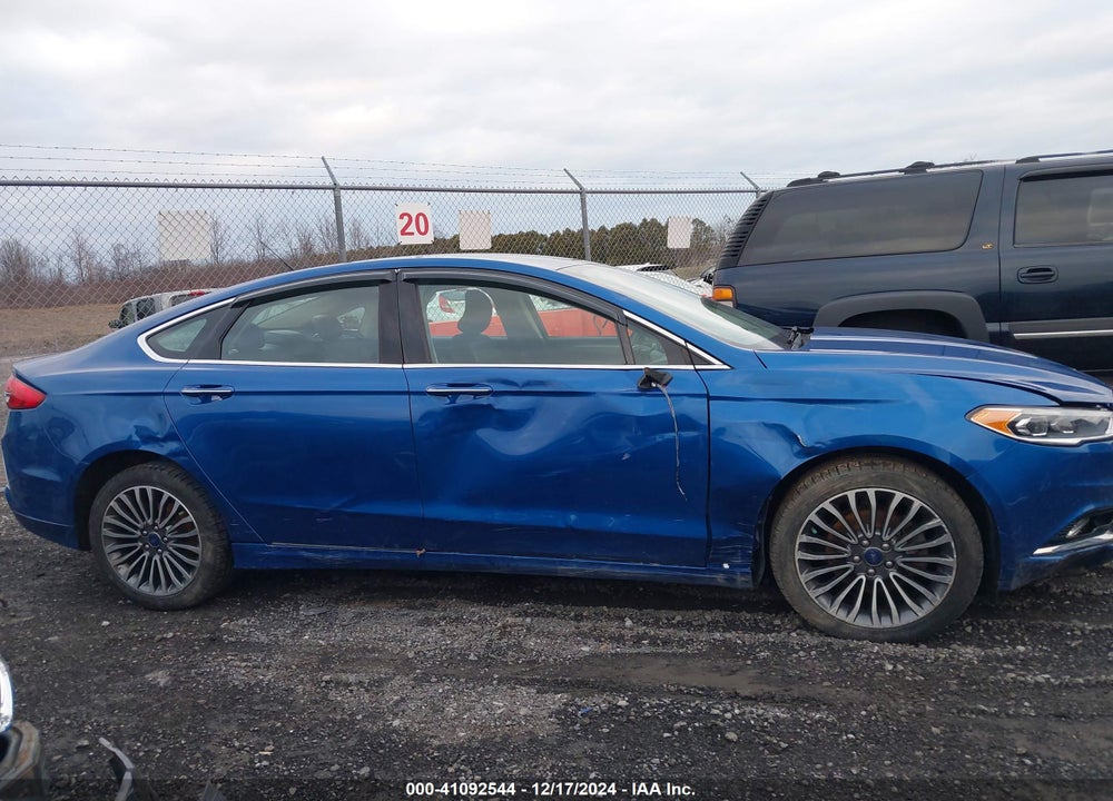 2017 FORD FUSION SE VIN: 3FA6P0T99HR173808