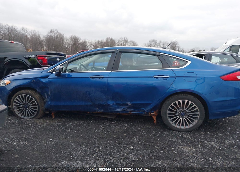 2017 FORD FUSION SE VIN: 3FA6P0T99HR173808