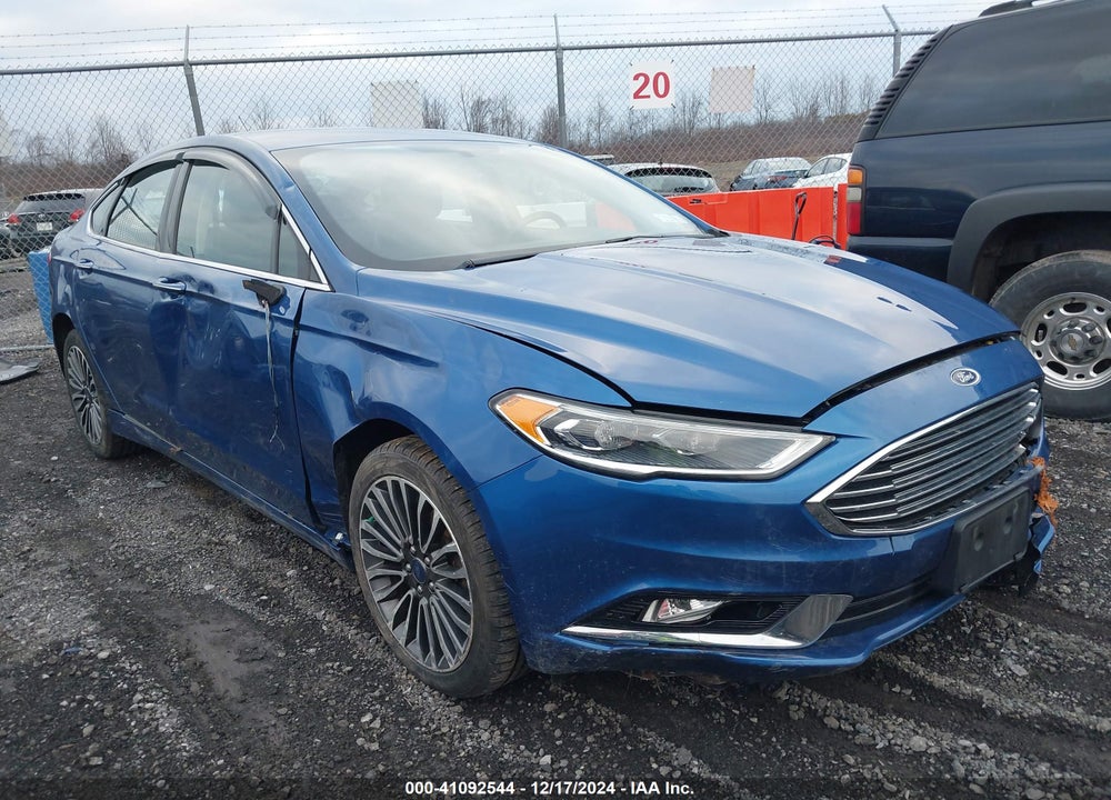 2017 FORD FUSION SE VIN: 3FA6P0T99HR173808