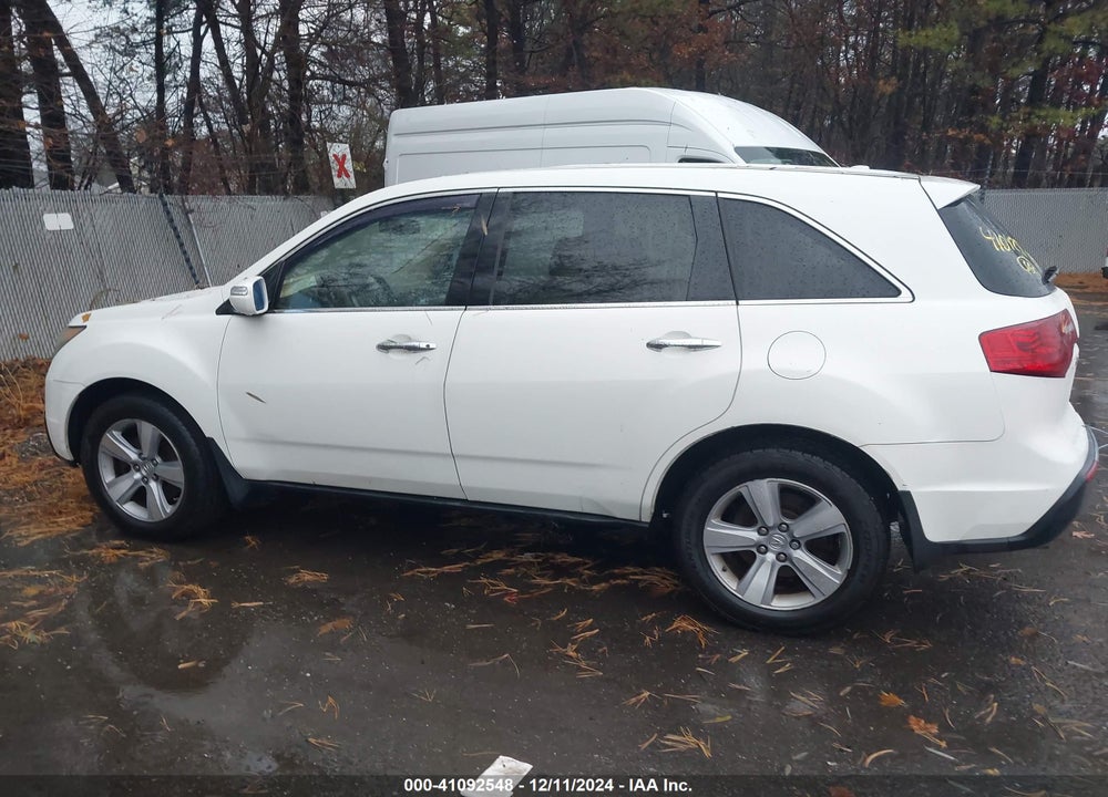 2012 ACURA MDX TECHNOLOGY PACKAGE VIN: 2HNYD2H31CH509834