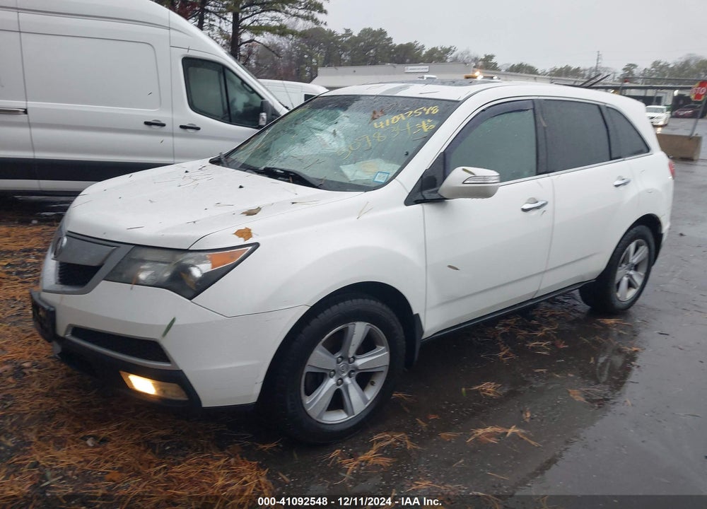 2012 ACURA MDX TECHNOLOGY PACKAGE VIN: 2HNYD2H31CH509834