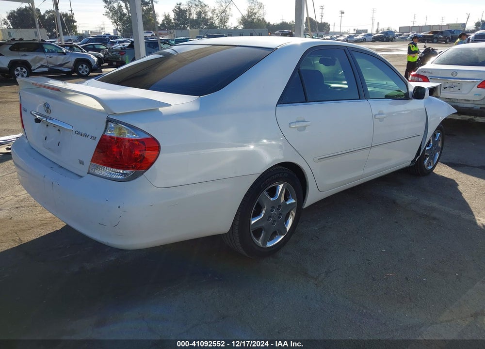 2005 TOYOTA CAMRY XLE V6 VIN: 4T1BF32K25U086639