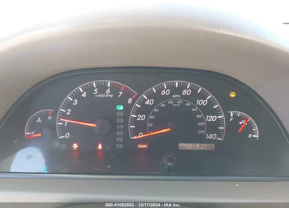 2005 TOYOTA CAMRY XLE V6 VIN: 4T1BF32K25U086639