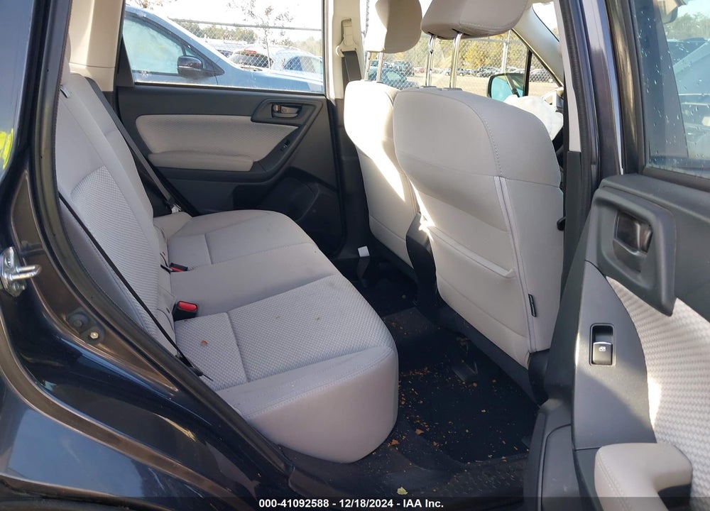 2018 SUBARU FORESTER 2.5I VIN: JF2SJABC8JH589824