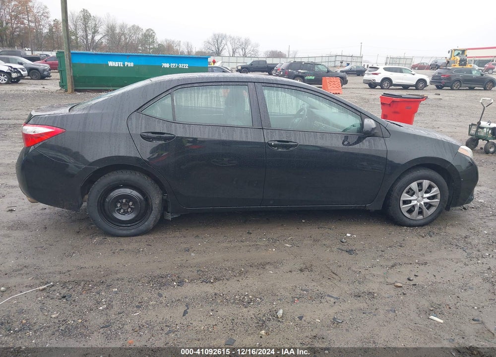 2014 TOYOTA COROLLA L VIN: 5YFBURHE5EP118849