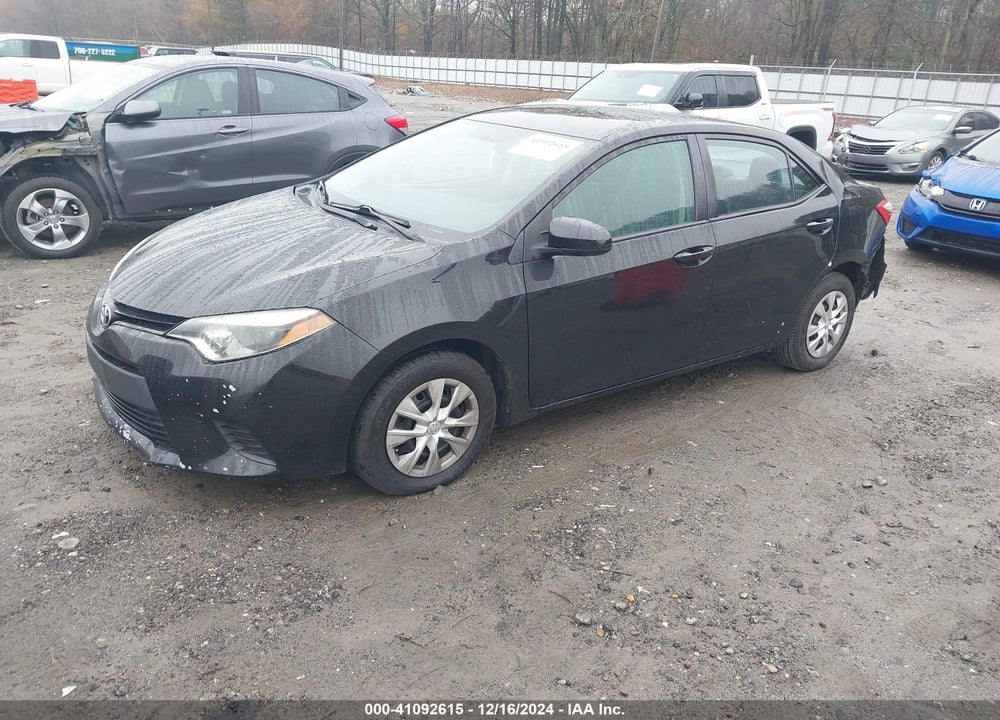 2014 TOYOTA COROLLA L VIN: 5YFBURHE5EP118849