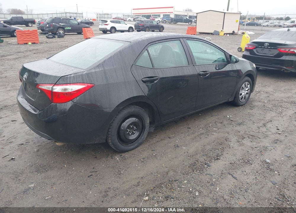 2014 TOYOTA COROLLA L VIN: 5YFBURHE5EP118849