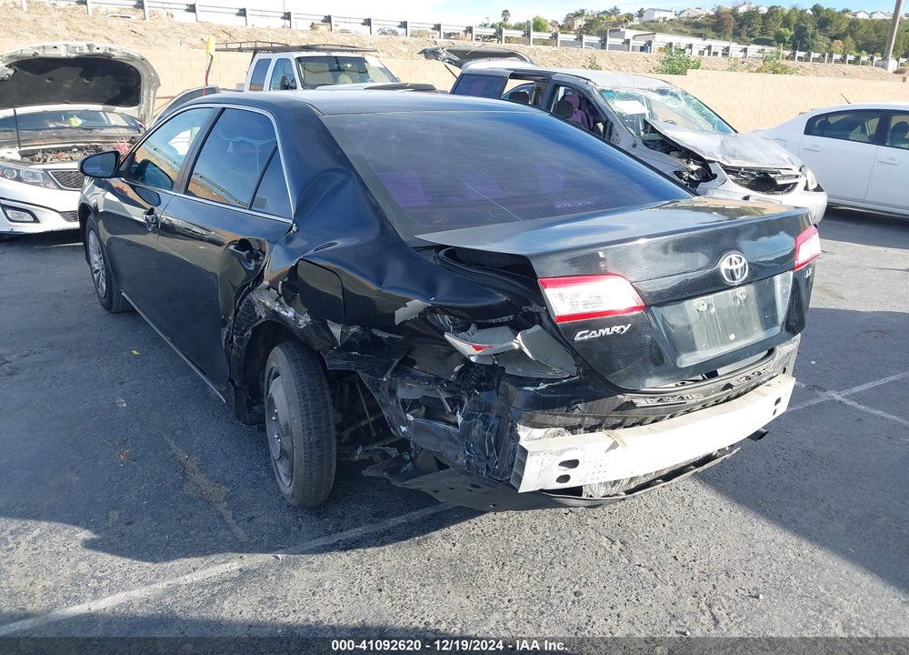2012 TOYOTA CAMRY VIN: 4T1BF1FK4CU099999