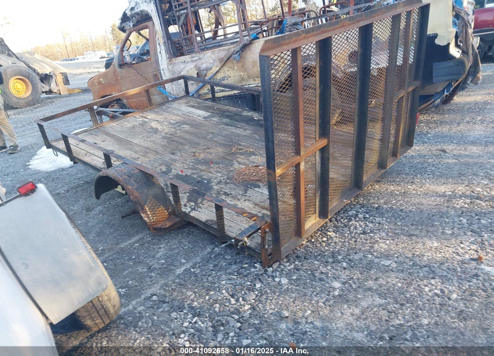 1992 CURRAHEE CARGO TRAILER VIN: 4TELS10016N106344