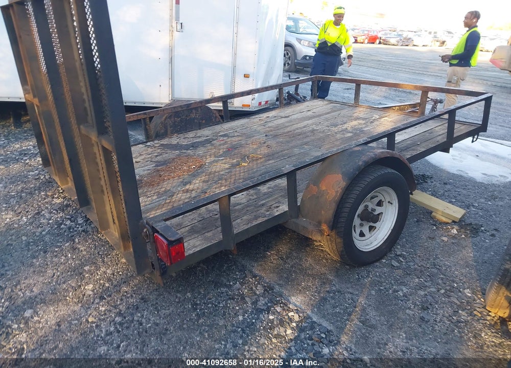 1992 CURRAHEE CARGO TRAILER VIN: 4TELS10016N106344
