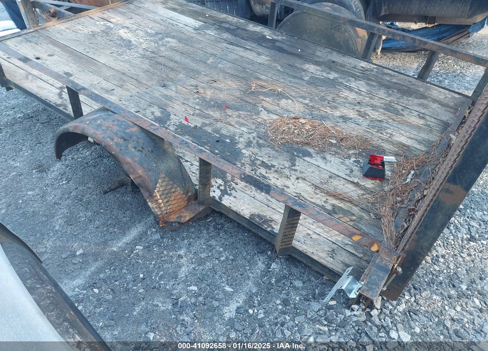 1992 CURRAHEE CARGO TRAILER VIN: 4TELS10016N106344