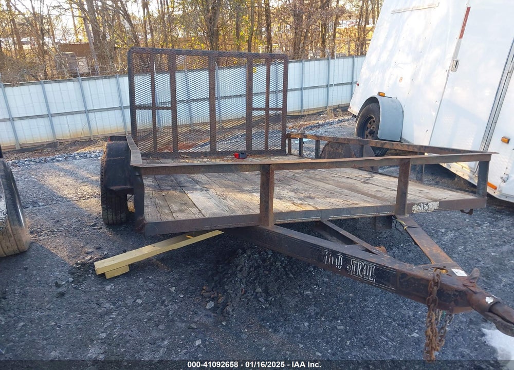 1992 CURRAHEE CARGO TRAILER VIN: 4TELS10016N106344