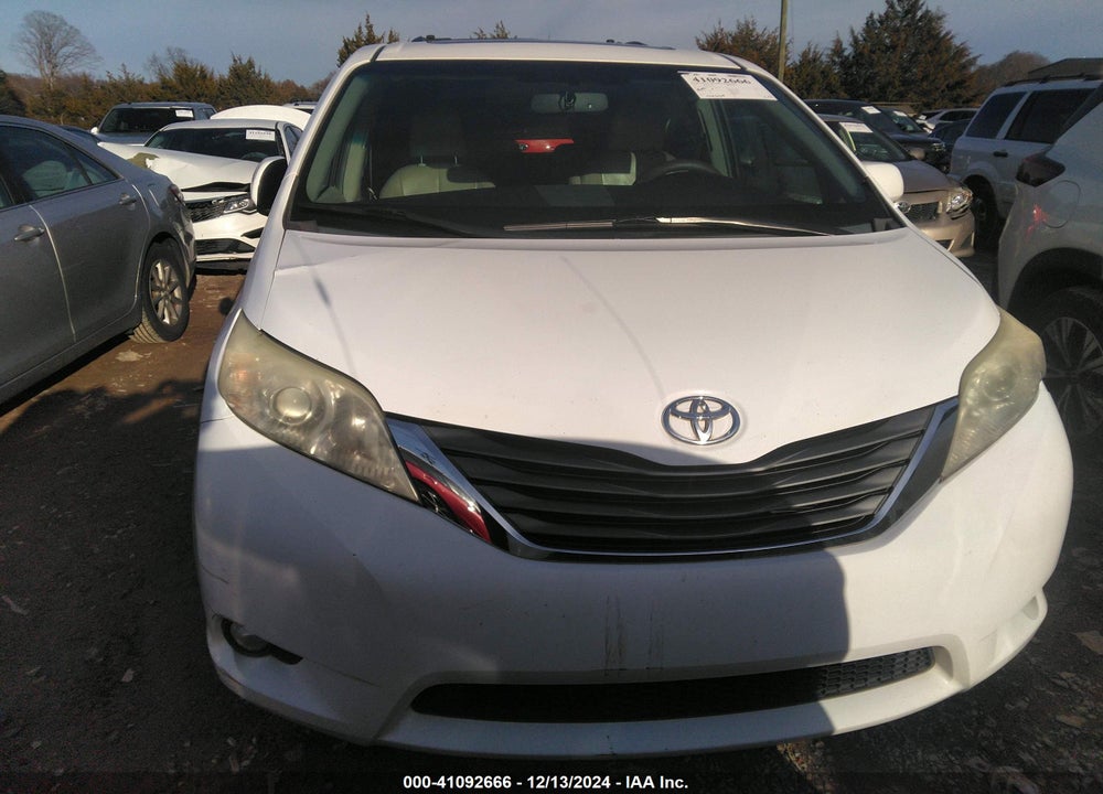 2012 TOYOTA SIENNA XLE LIMITED VIN: 5TDYK3DCXCS242122