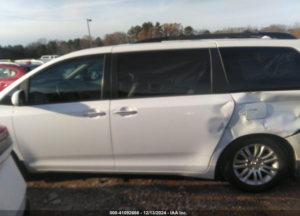 2012 TOYOTA SIENNA XLE LIMITED VIN: 5TDYK3DCXCS242122