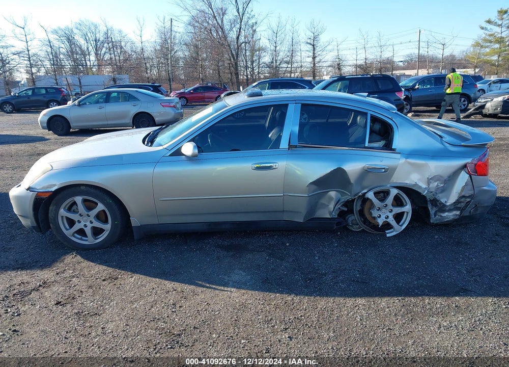 2004 INFINITI G35X VIN: JNKCV51F34M720212